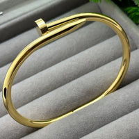 Cartier Golden Nail Bracelet