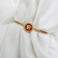 Versace Bracelet for Womens Gold Color