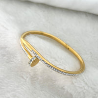 Nail Stoned Bangle